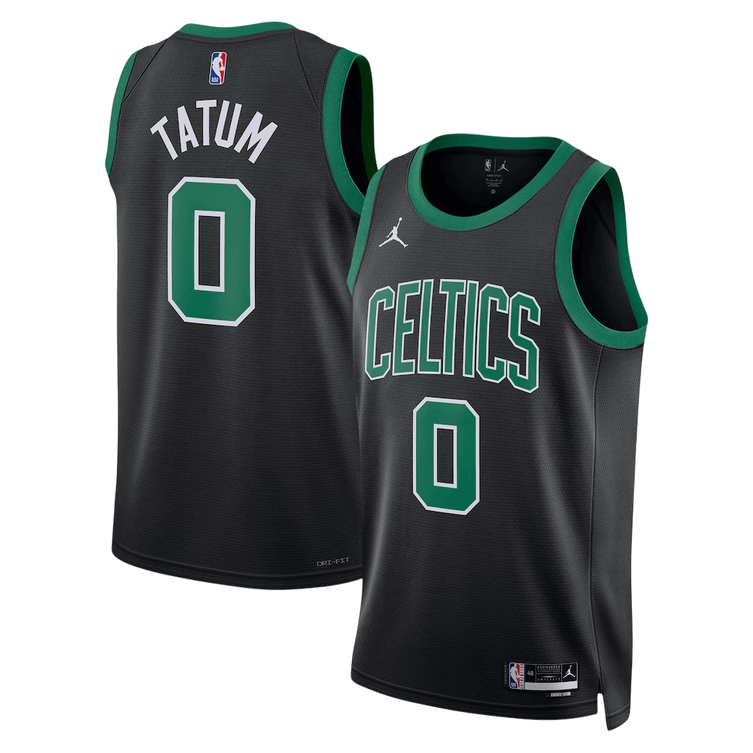 Tatum #0 Boston Celtics Black Swingman NBA Jersey - Statement Edition - bestsoccerstore
