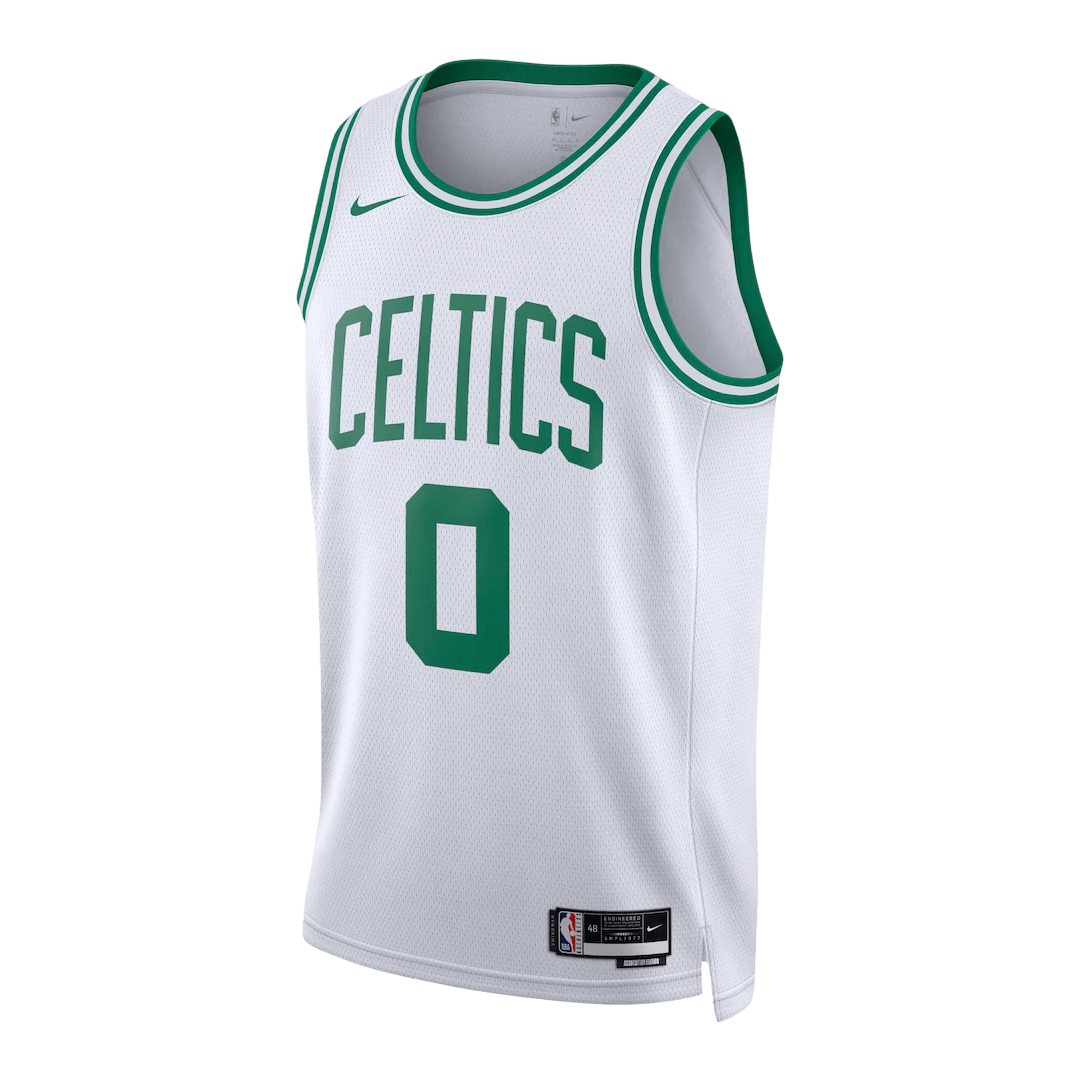 Tatum #0 Boston Celtics White Swingman NBA Jersey - Association Edition - bestsoccerstore