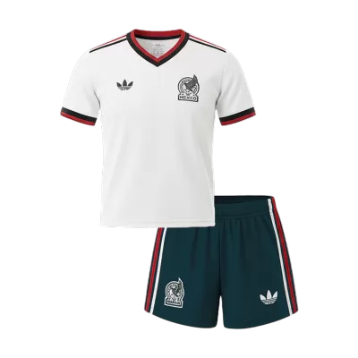 Kids Mexico Custom Away Soccer Kits World Cup 2026 - bestsoccerstore