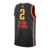 Gilgeous-Alexander #2 Oklahoma City Thunder Black Swingman NBA Jersey - City Edition - bestsoccerstore