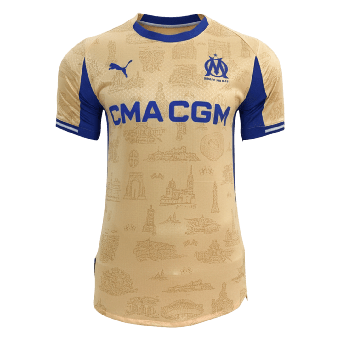 Marseille Player Version Fourth Away Soccer Jersey 2025/26 - bestsoccerstore