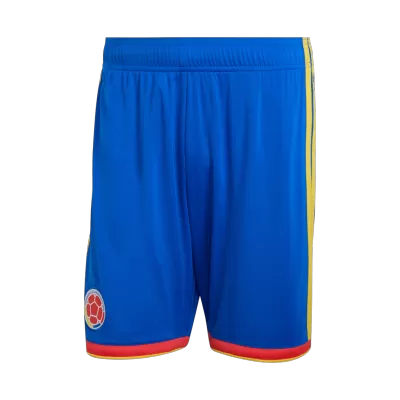 Colombia Soccer Shorts Custom Home World Cup 2026 - bestsoccerstore