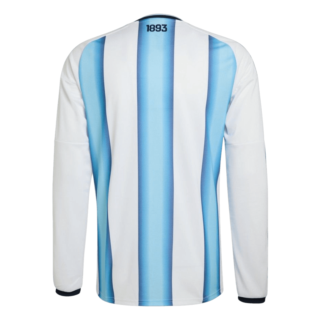 Argentina Long Sleeve Jersey Home Football Shirt World Cup 2026