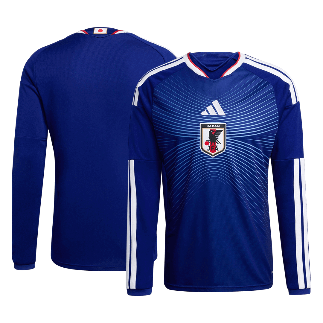 Japan Long Sleeve Jersey Home Football Shirt World Cup 2026 - bestsoccerstore