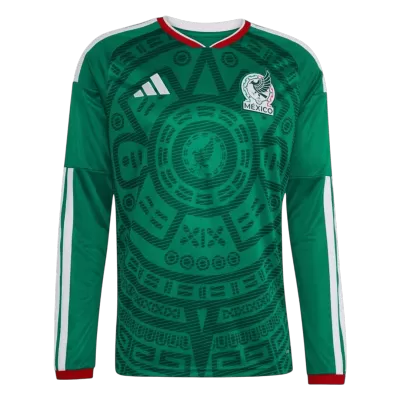 Mexico Long Sleeve Jersey Home Football Shirt World Cup 2026 - bestsoccerstore
