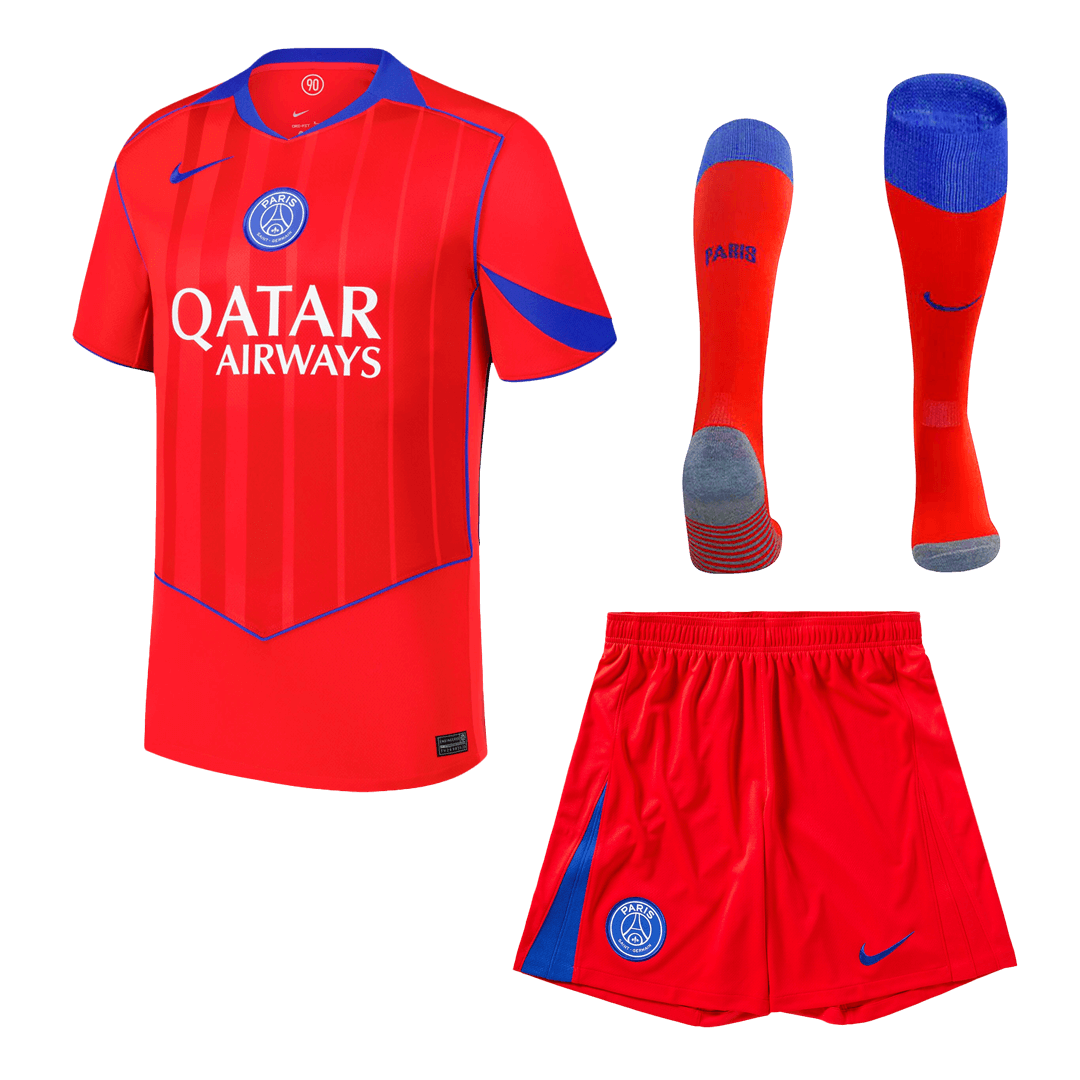 PSG Third Away 2025/26 Custom Full Soccer Kit - bestsoccerstore