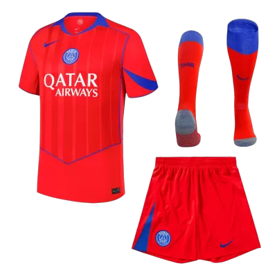 PSG Third Away 2025/26 Custom Full Soccer Kit - bestsoccerstore