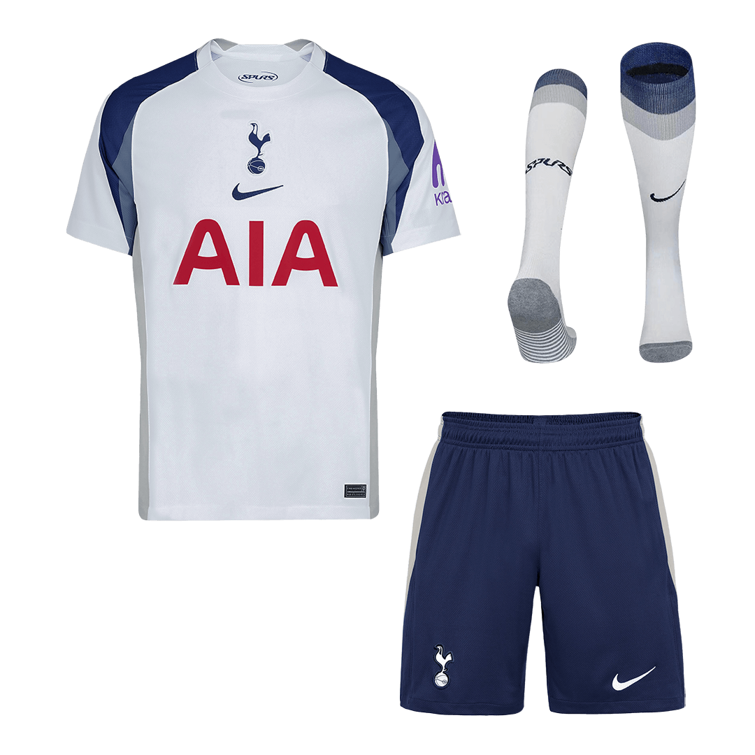 Tottenham Hotspur Home 2025/26 Custom Full Soccer Kit - bestsoccerstore