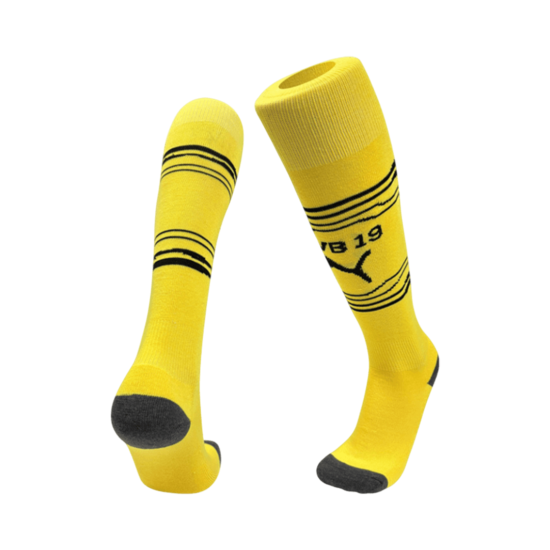 Men's Borussia Dortmund Soccer Home Socks 2025/26 - bestsoccerstore