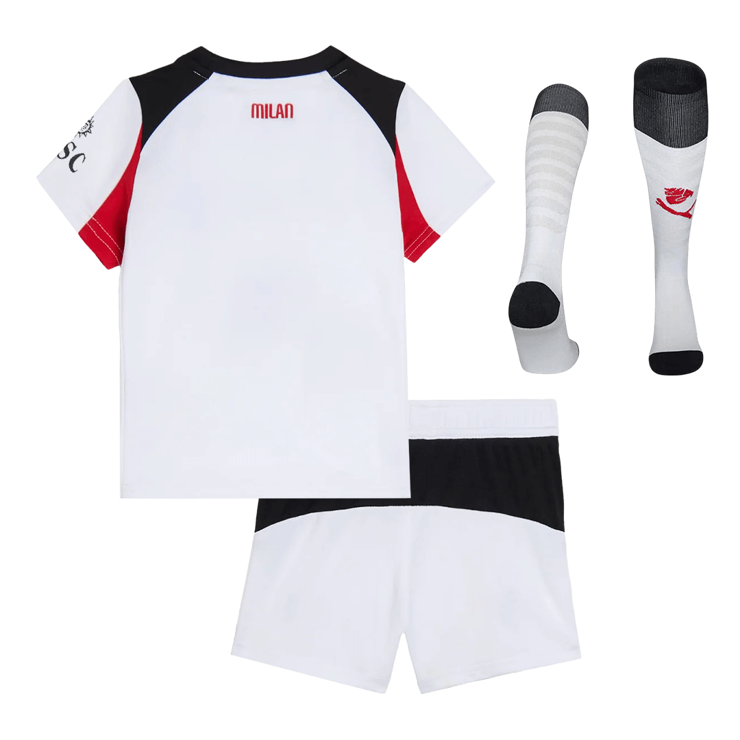 Kids AC Milan Away Custom Full Soccer Kits
2025/26 - bestsoccerstore