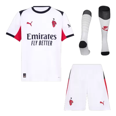 AC Milan Away 2025/26 Custom Full Soccer Kit - bestsoccerstore