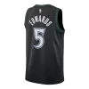 EDWAROS #5 Minnesota Timberwolves 2026 Black Swingman NBA Jersey - Classic Edition - bestsoccerstore