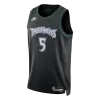 EDWAROS #5 Minnesota Timberwolves 2026 Black Swingman NBA Jersey - Classic Edition - bestsoccerstore