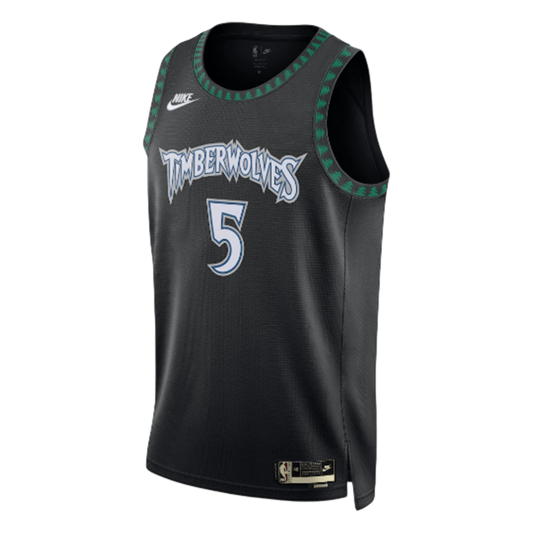 [Free]EDWARDS #5 Minnesota Timberwolves 2026 Black Swingman NBA Jersey - Classic Edition - bestsoccerstore