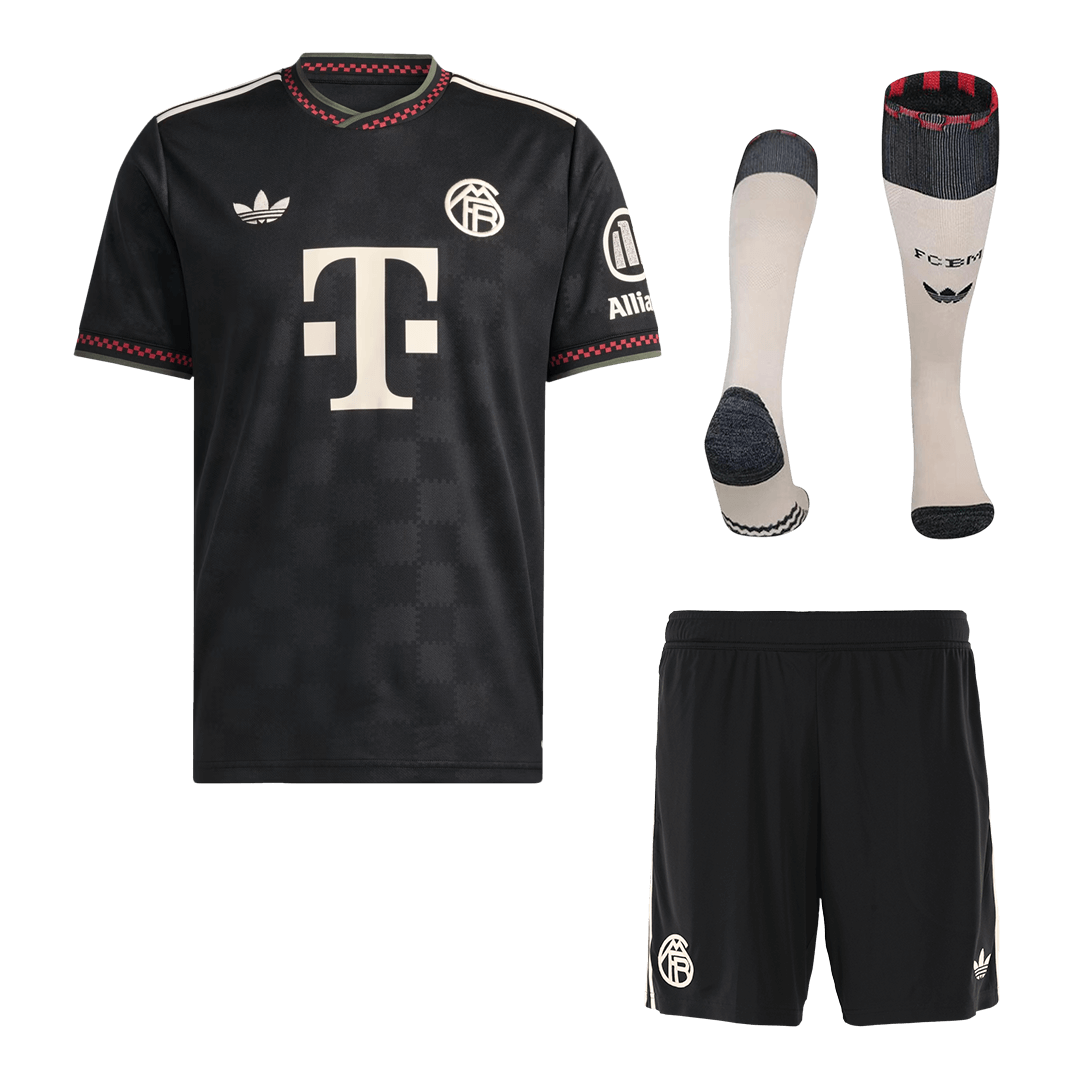 Bayern Munich Third Away 2025/26 Custom Full Soccer Kit - bestsoccerstore
