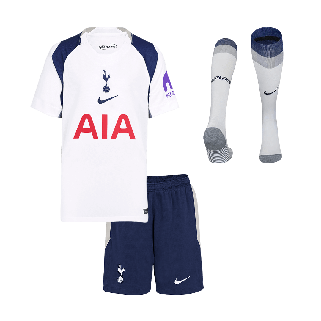Kids Tottenham Hotspur Home Custom Full Soccer Kits
2025/26 - bestsoccerstore