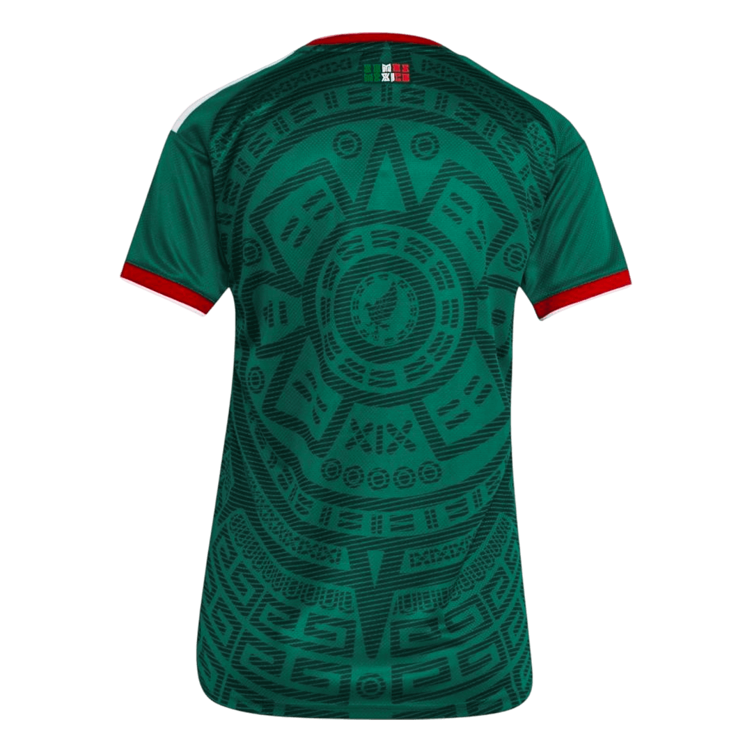 Mexico Soccer Jersey Home Women's Custom Shirt World Cup 2026
