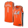 Harden #1 Los Angeles Clippers 2025/26 Orange Swingman NBA Jersey - City Edition - bestsoccerstore