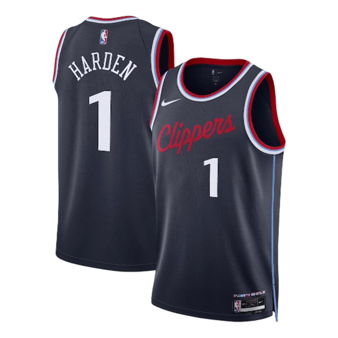 Harden #1 Los Angeles Clippers 2025/26 Navy Swingman NBA Jersey - Icon Edition - bestsoccerstore