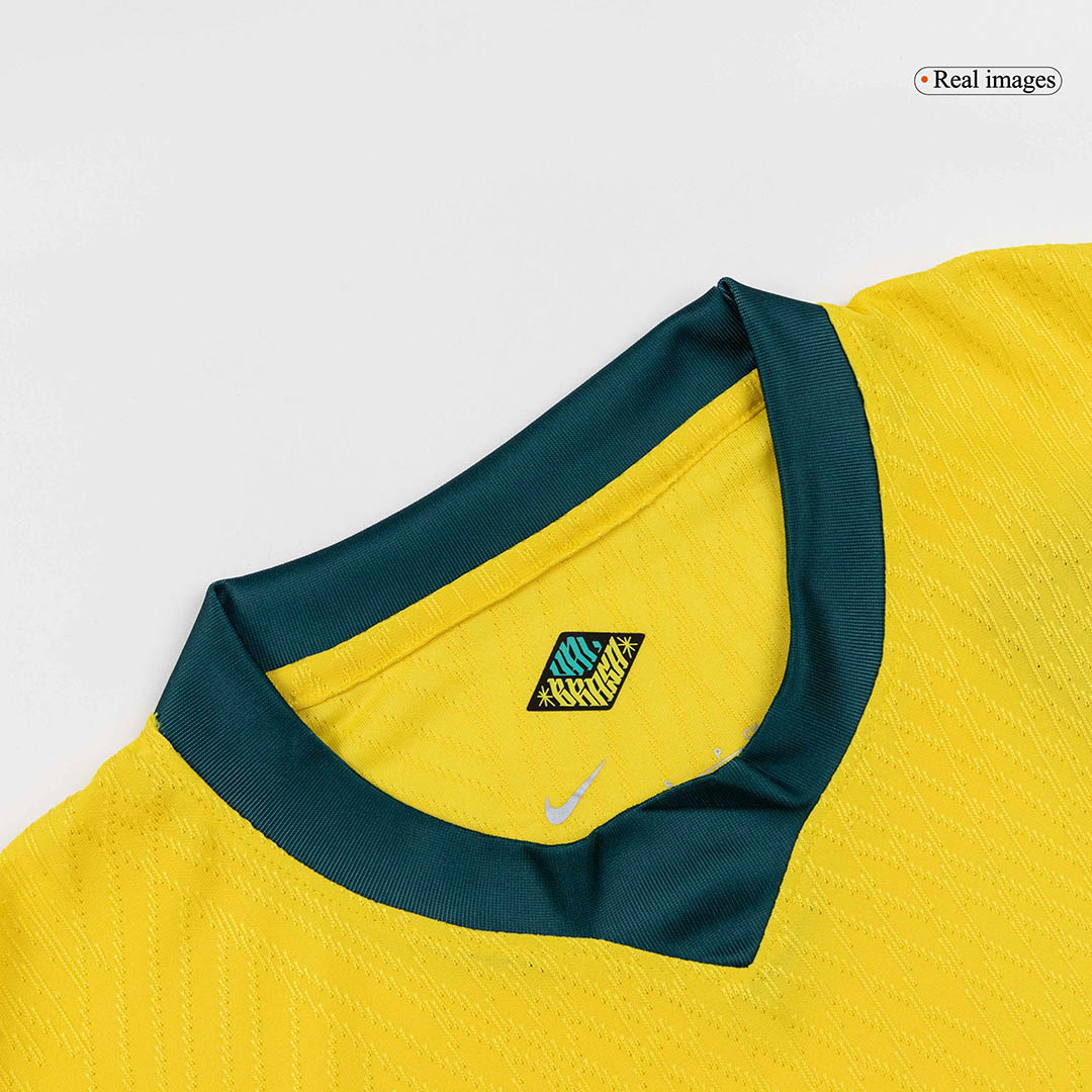 Brazil Player Version Home Soccer Jersey World Cup 2026