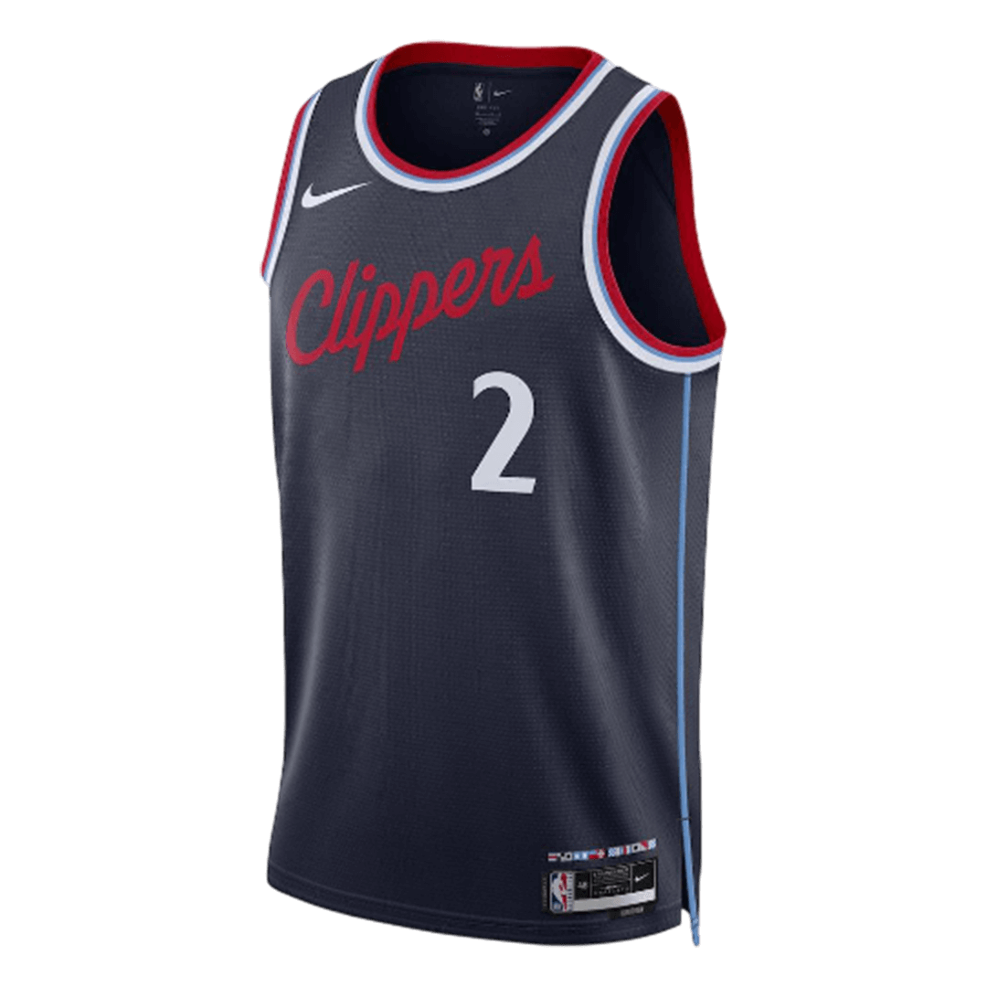 Leonard #2 Los Angeles Clippers 2025/26 Navy Swingman NBA Jersey - Icon Edition - bestsoccerstore