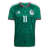 Mexico S.GIMENEZ #11 Soccer Jersey Home Custom Shirt World Cup 2026 - bestsoccerstore