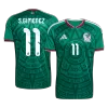 Mexico S.GIMENEZ #11 Soccer Jersey Home Custom Shirt World Cup 2026 - bestsoccerstore