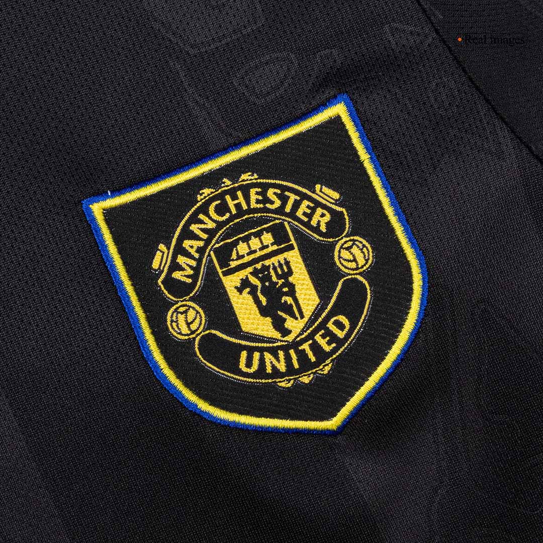 Kids Manchester United Third Away Soccer Kits 2025/26 - bestsoccerstore
