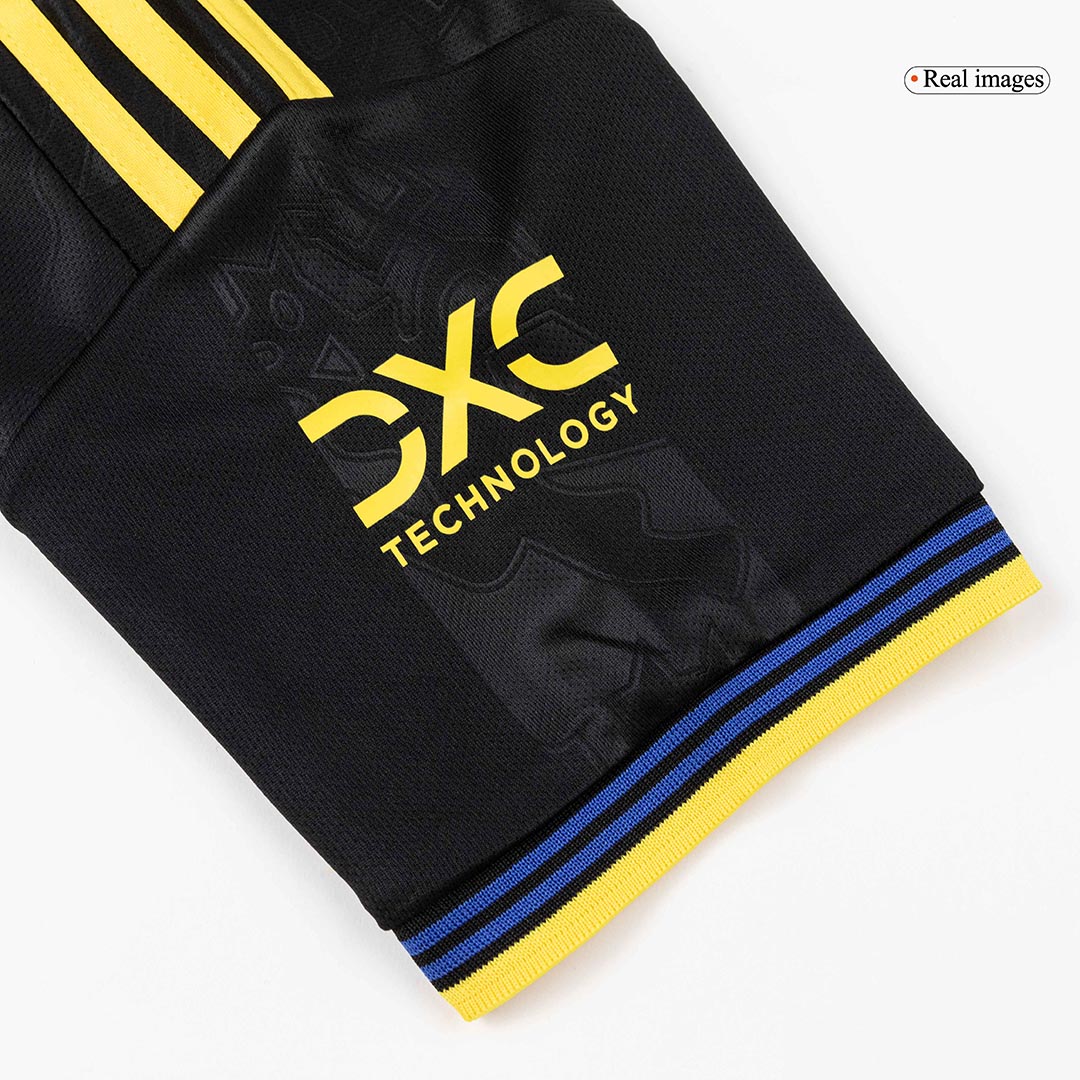 Kids Manchester United Third Away Soccer Kits 2025/26 - bestsoccerstore