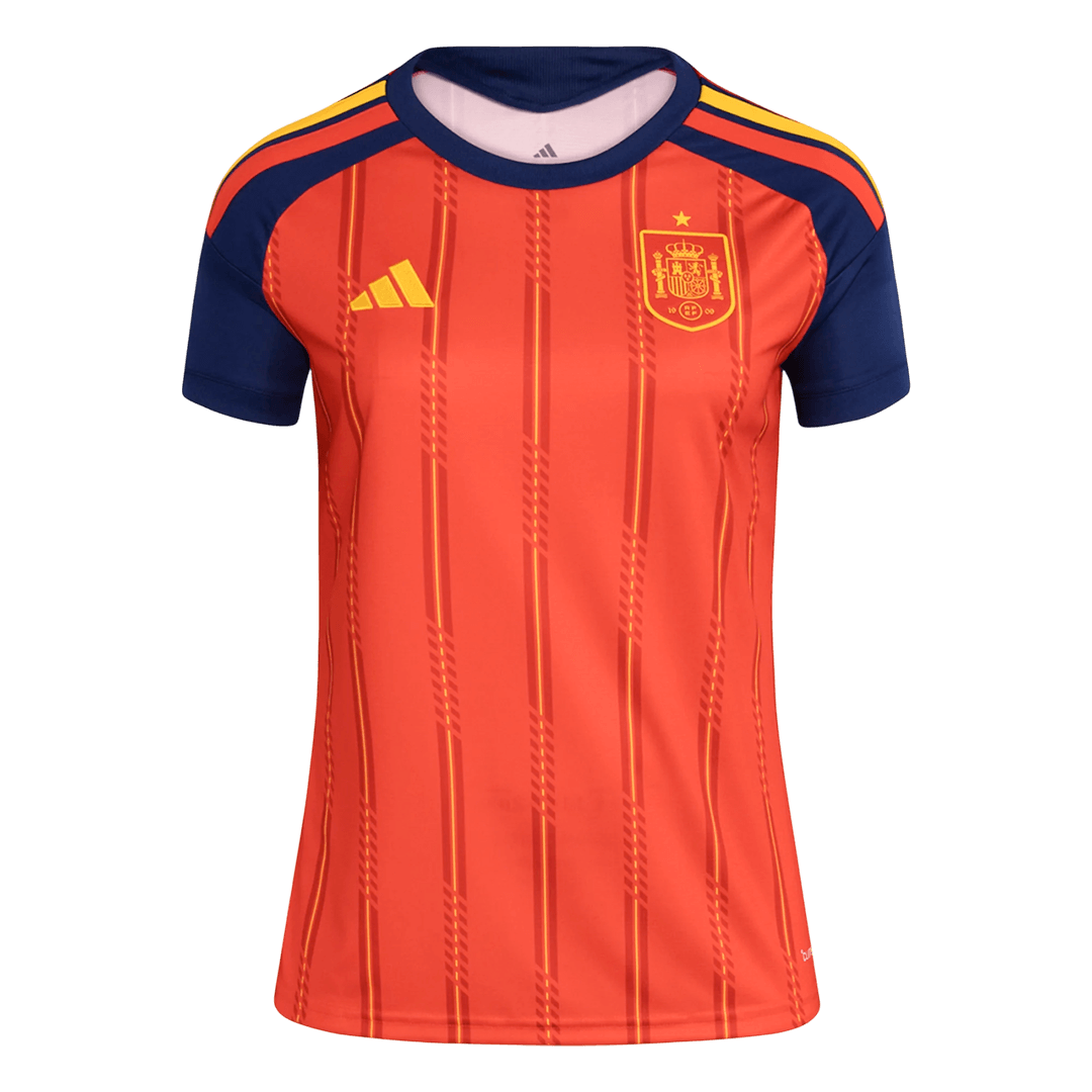 Spain Soccer Jersey Home Women's Custom Shirt World Cup 2026 - bestsoccerstore