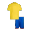 Kids Colombia Home Custom Soccer Kits World Cup 2026 - bestsoccerstore