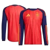 Spain Home Custom Player Version Long Sleeve Soccer Jersey World Cup 2026 - bestsoccerstore