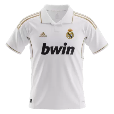 Real Madrid 2011/12 Retro Jersey Home Soccer Shirt - bestsoccerstore