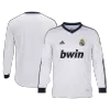 Real Madrid Retro Jersey Home Long Sleeve Soccer Shirt 2012/13 - bestsoccerstore