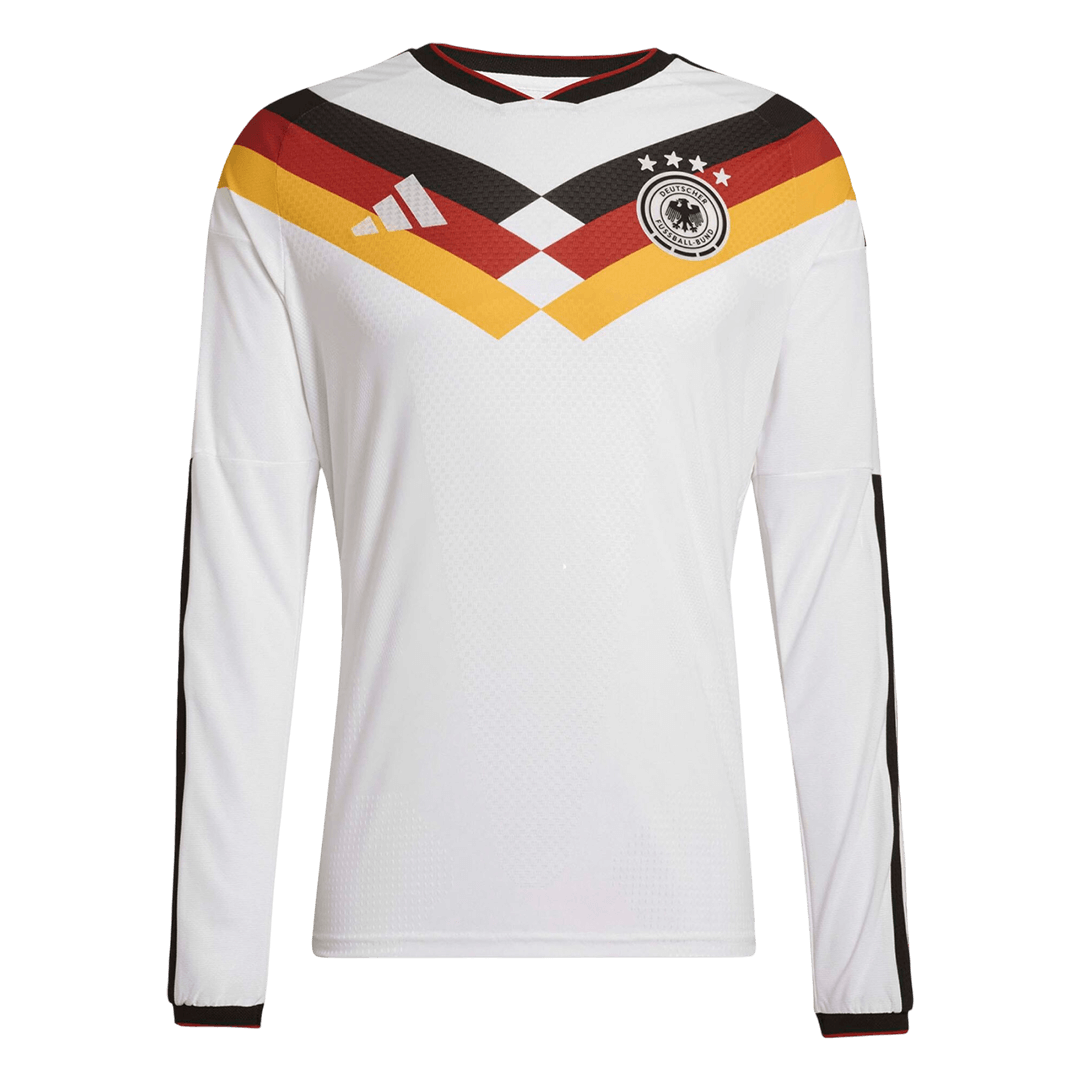 Germany Home Custom Player Version Long Sleeve Soccer Jersey World Cup 2026 - bestsoccerstore