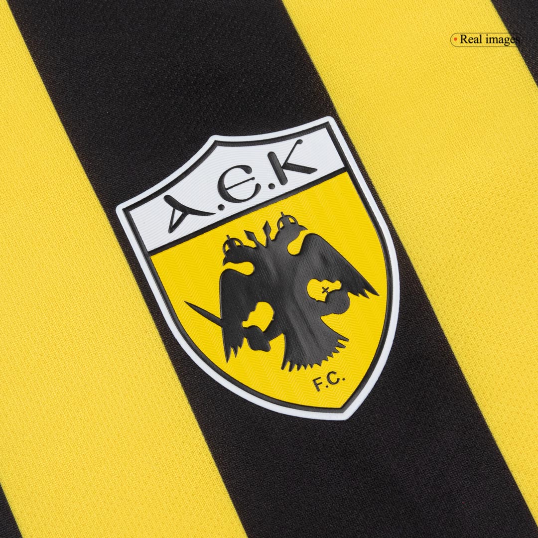 AEK Athens Soccer Jersey Home Shirt 2025/26 - bestsoccerstore