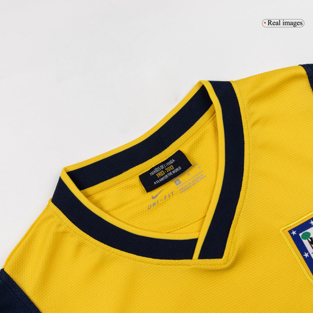 Atletico Madrid 2013/14 Retro Jersey Away Soccer Shirt - bestsoccerstore
