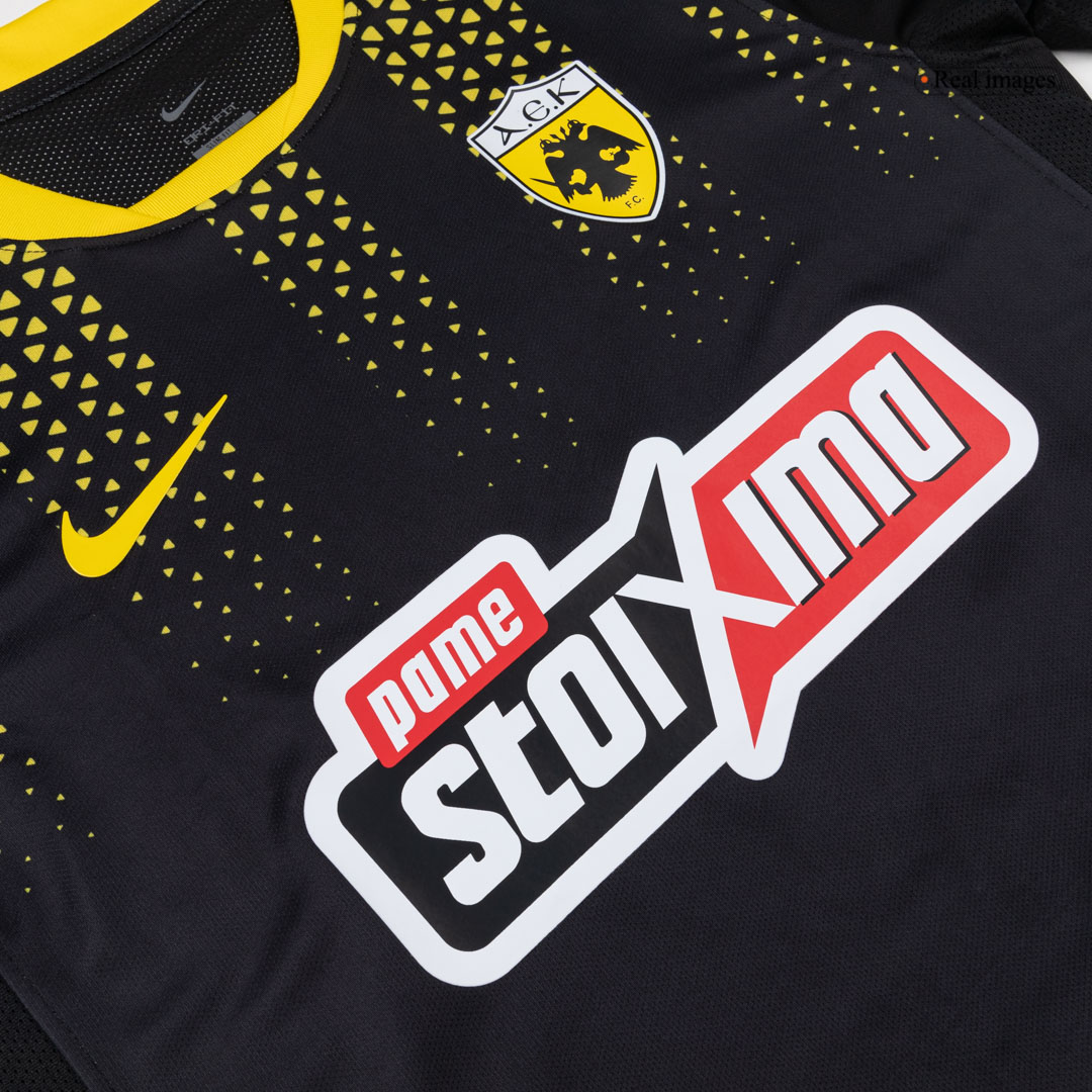 AEK Athens Soccer Jersey Away Shirt 2025/26 - bestsoccerstore