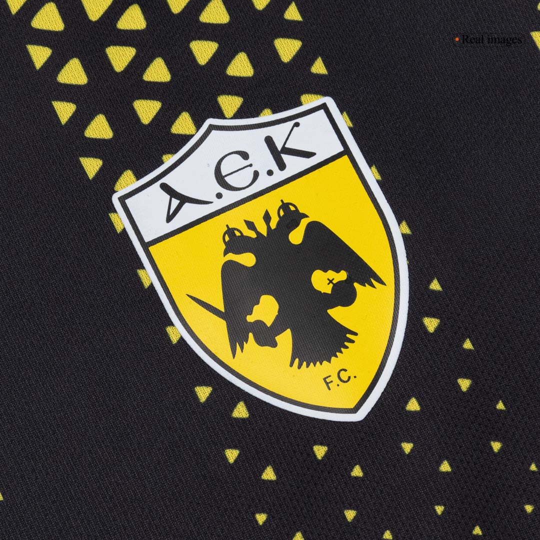 AEK Athens Soccer Jersey Away Shirt 2025/26 - bestsoccerstore