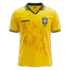 Brazil Retro Jersey Home Long Sleeve Soccer Shirt 1994 - bestsoccerstore