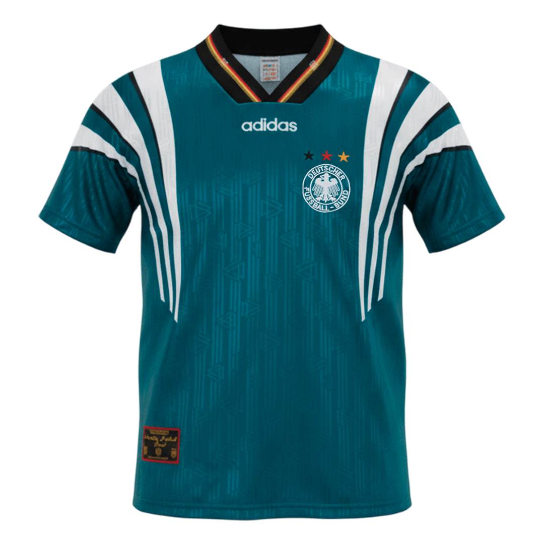 Germany 1996/97 Retro Jersey Away Soccer Shirt - bestsoccerstore