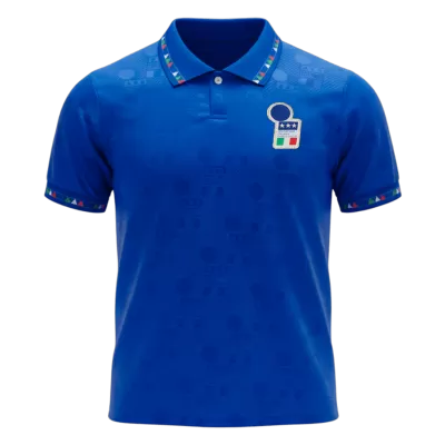 Italy Retro Jersey Home Long Sleeve Soccer Shirt 1994 - bestsoccerstore