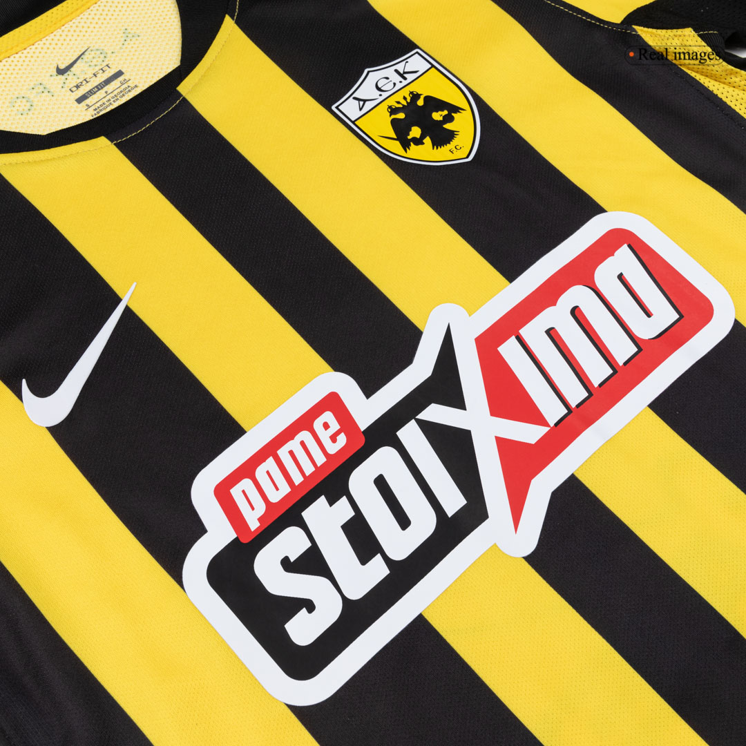 AEK Athens Soccer Jersey Home Shirt 2025/26 - bestsoccerstore