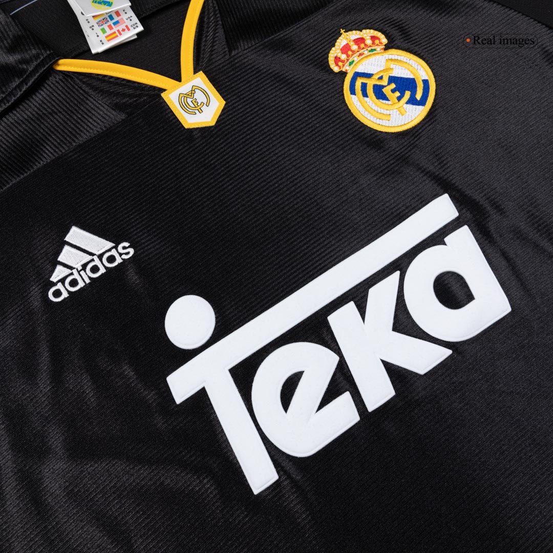 Real Madrid 1999/01 Retro Jersey Away Soccer Shirt - bestsoccerstore