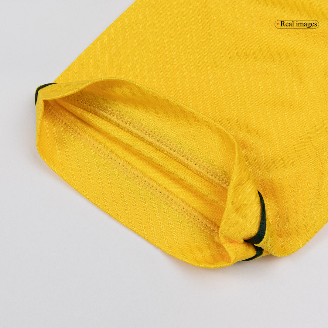 Brazil 1994 Retro Jersey Home Soccer Shirt - bestsoccerstore