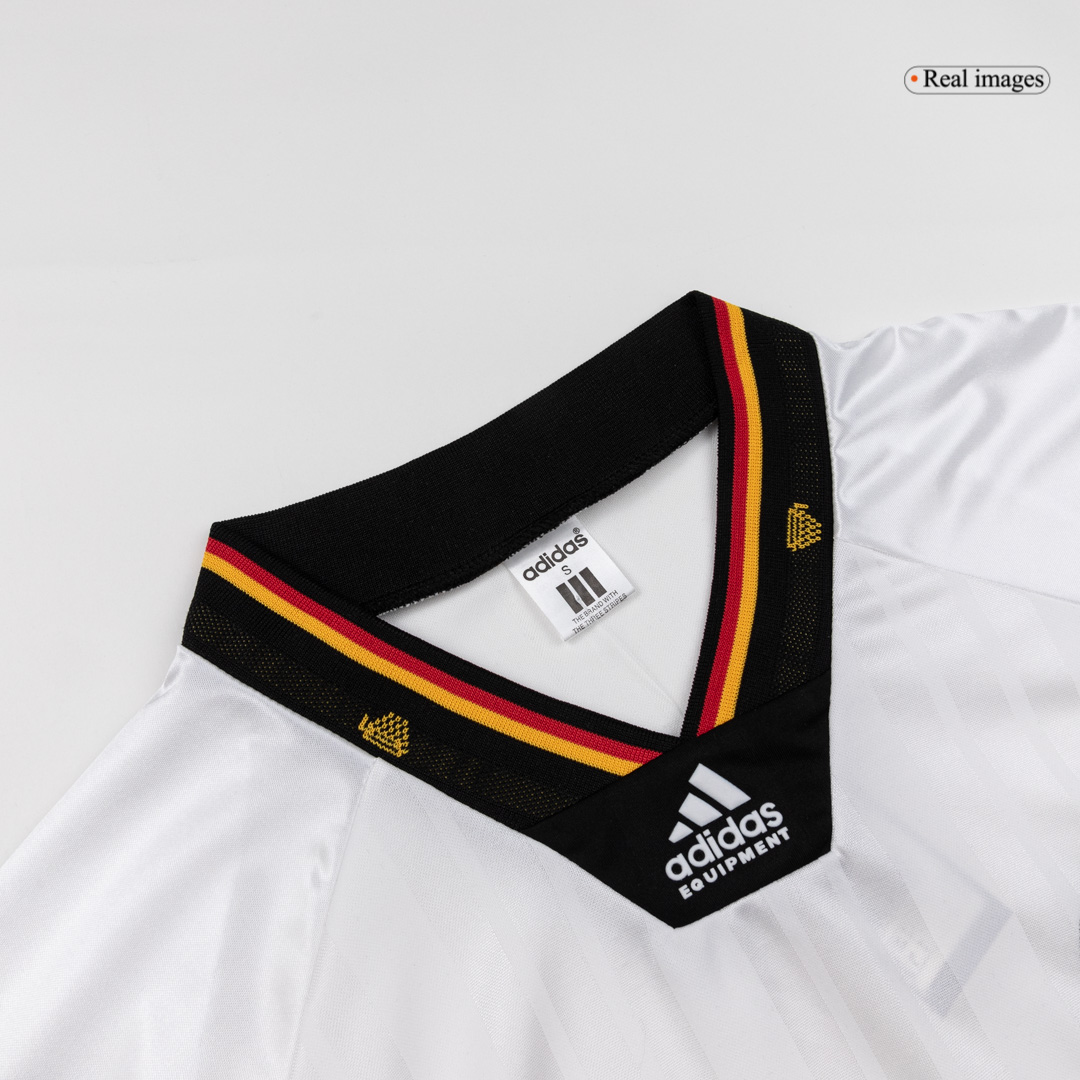 Germany 1992 Retro Jersey Home Soccer Shirt - bestsoccerstore