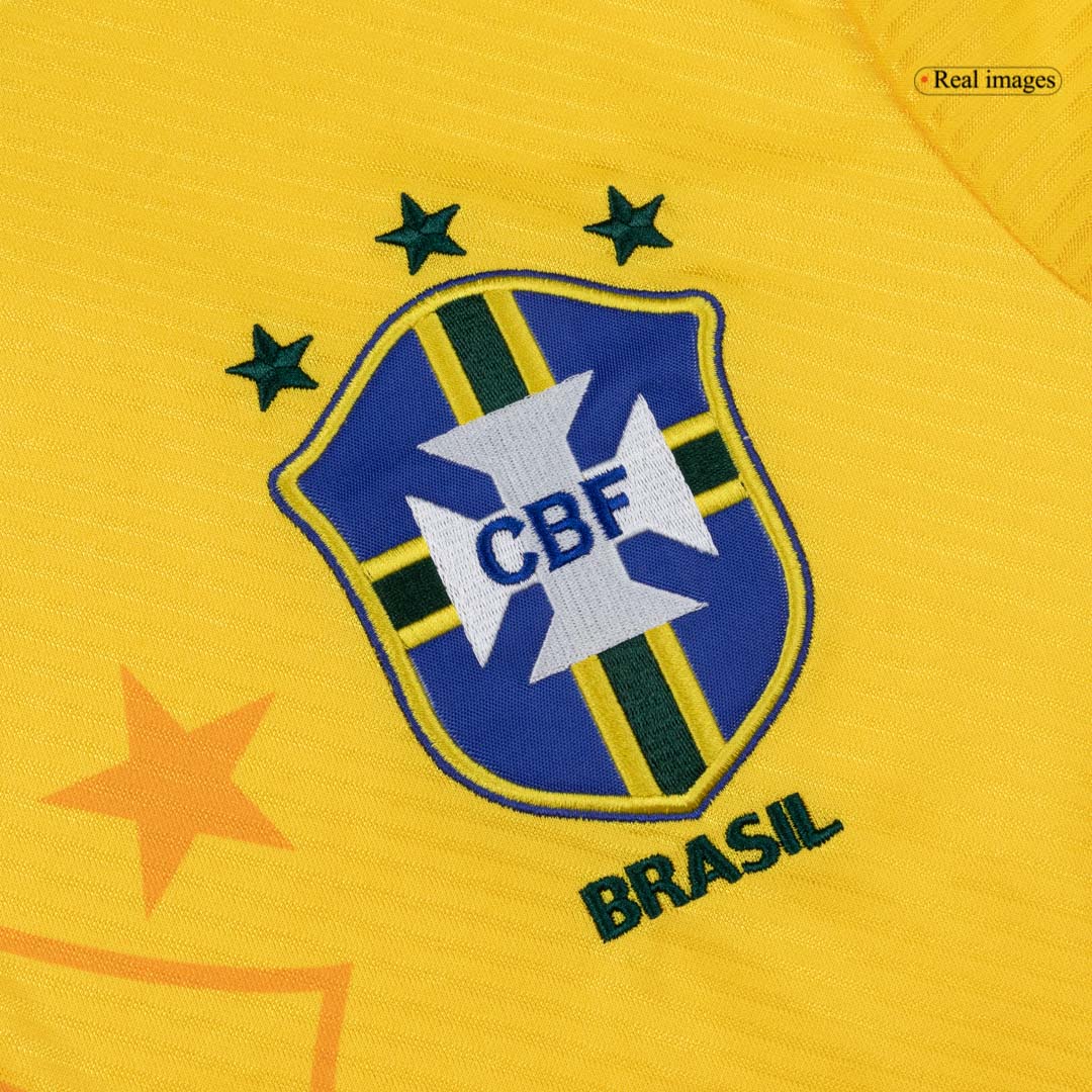 Brazil 1994 Retro Jersey Home Soccer Shirt - bestsoccerstore