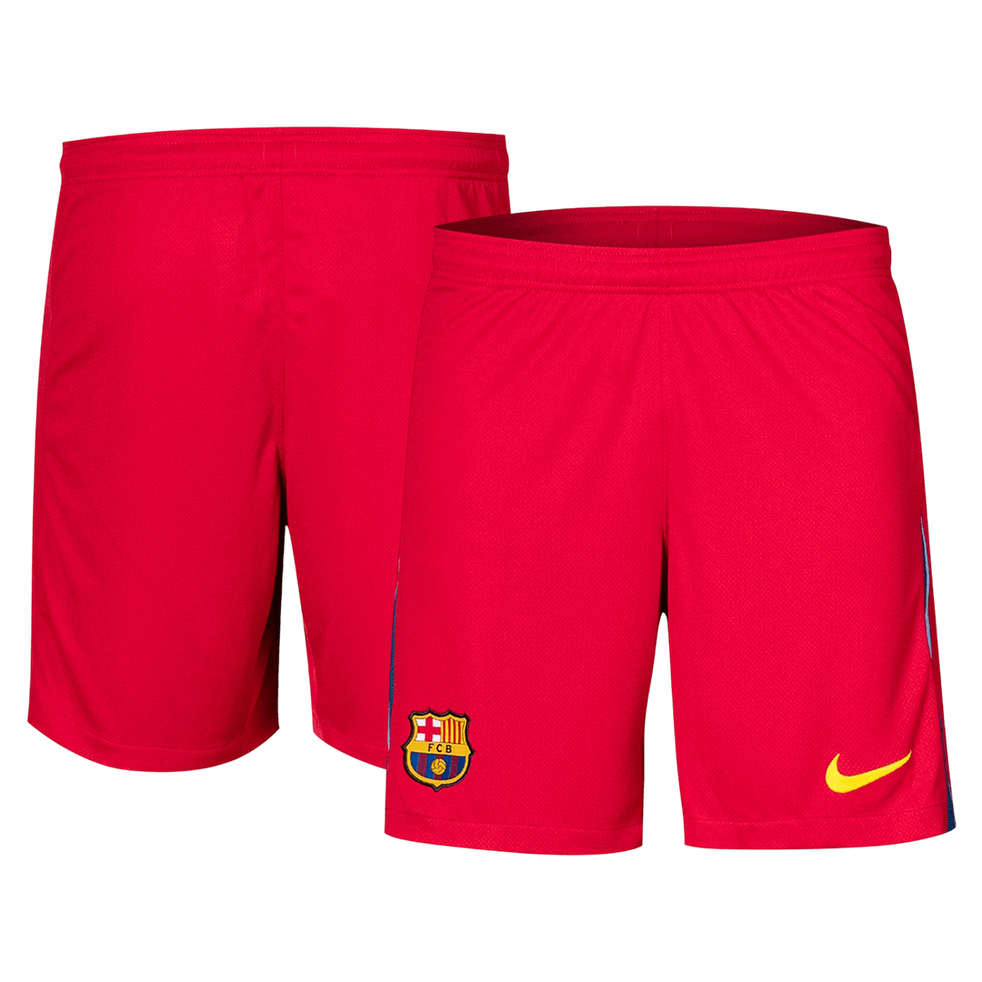 Barcelona Soccer Shorts Custom Fourth Away 2025/26