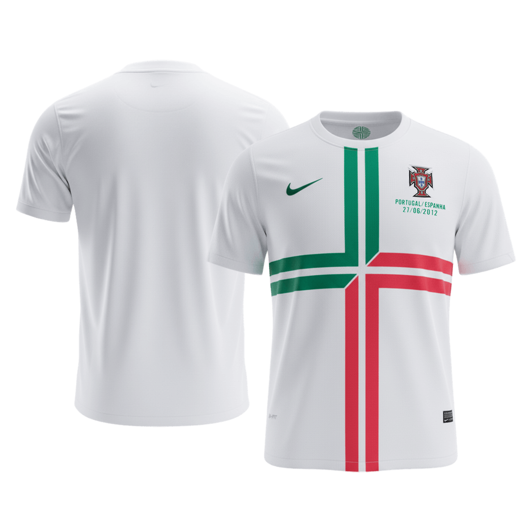 Portugal 2012 Retro Jersey Away Soccer Shirt