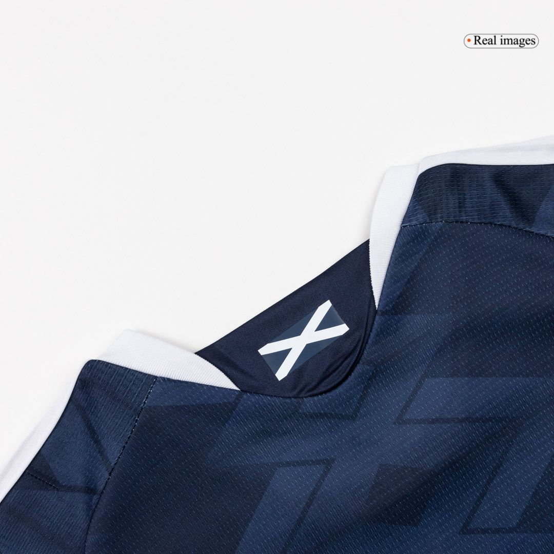 Kids Scotland Home Custom Soccer Kits World Cup 2026 - bestsoccerstore